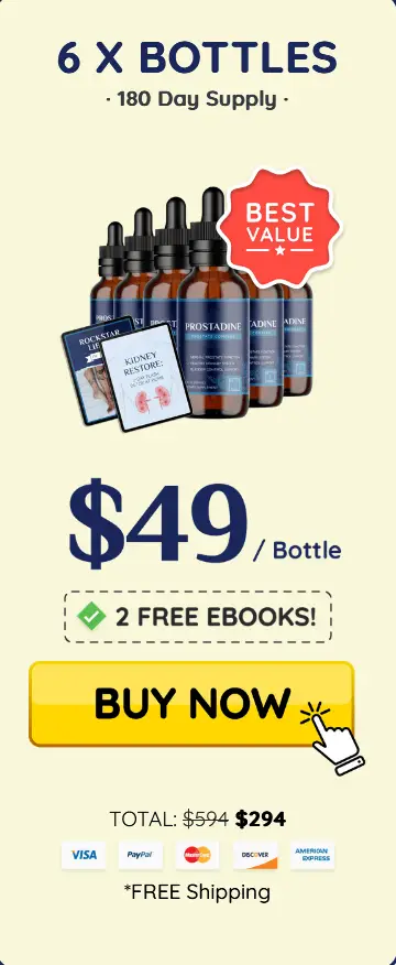 prostadine checkout 6 bottles